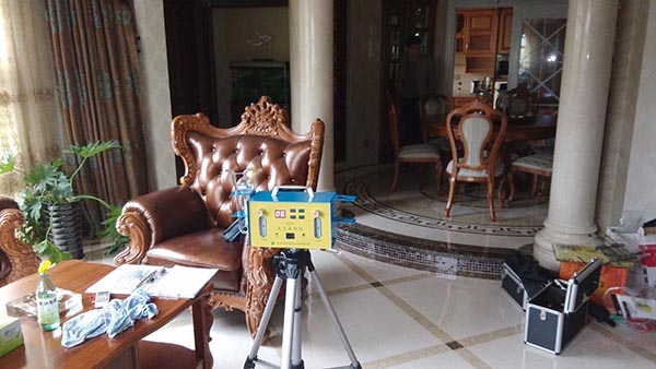 碧桂園檢測現(xiàn)場